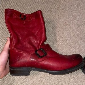 RARE Red Frye ‘Veronica Short’ Boot